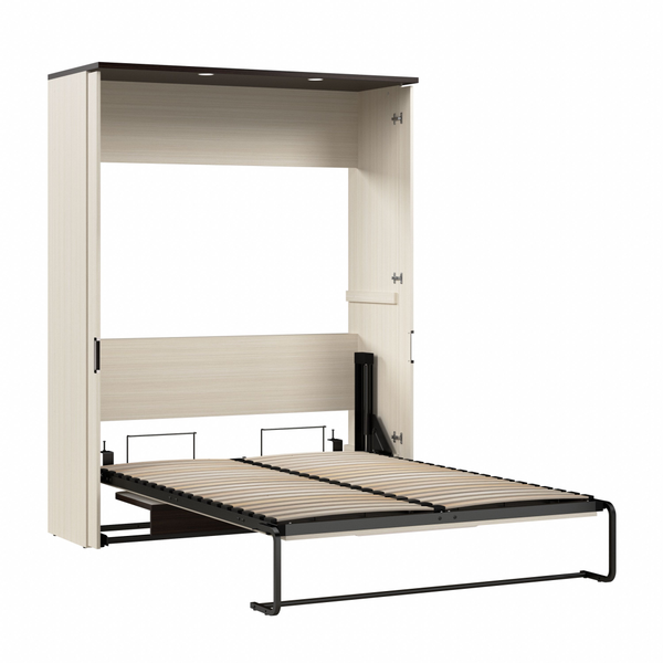 Lit escamotable double avec bureau 61L