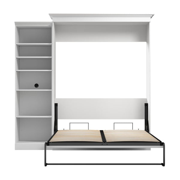 Queen Murphy Bed with Closet Organizer (92W)