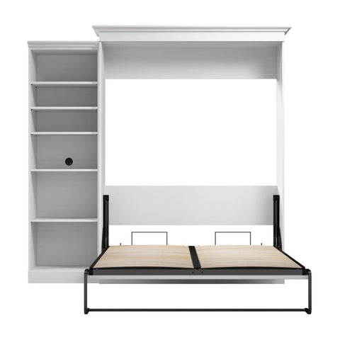 Queen Murphy Bed with Closet Organizer (92W)