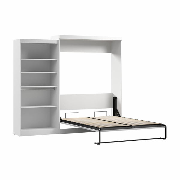 Grand lit escamotable avec organisateur de garde-robe (101L)