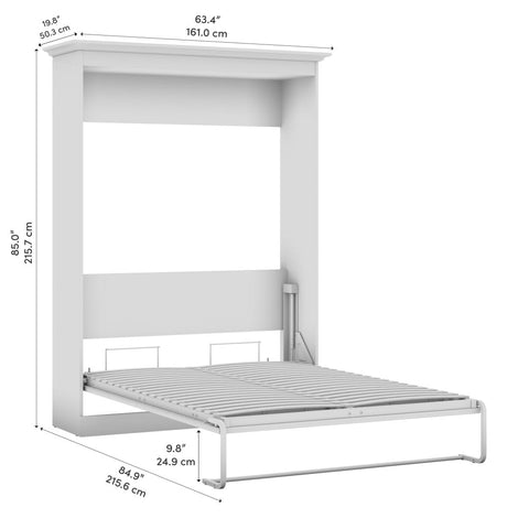 Lit escamotable double 64L