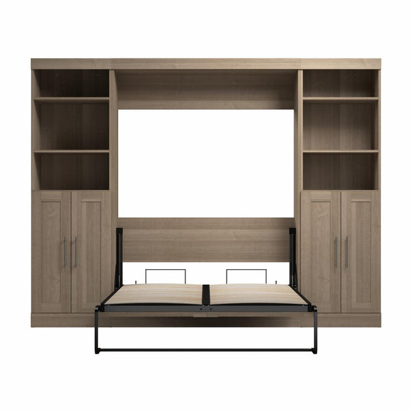 Full Murphy Bed with Closet Storage Organizers (109W)
