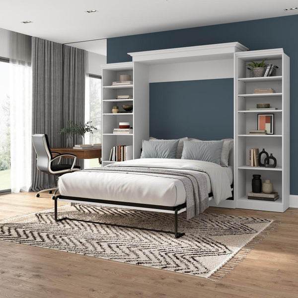 Grand lit escamotable et 2 organisateurs de garde-robe (115L)