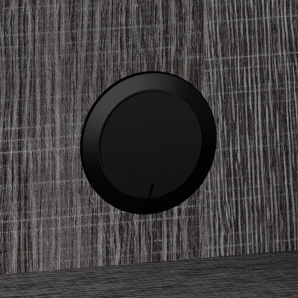 109W Full Size Murphy Bed with Pull-Out Desk and Storage