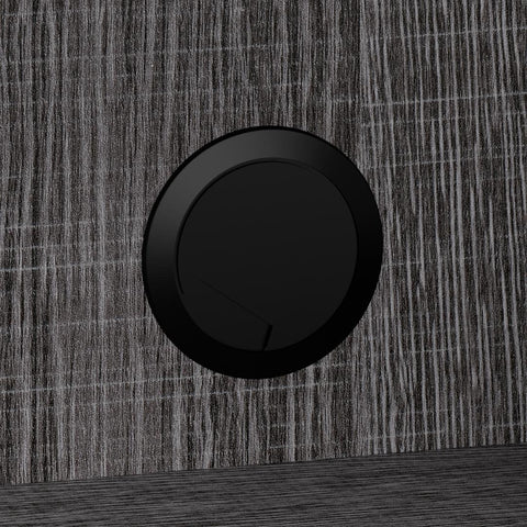 109W Full Size Murphy Bed with Pull-Out Desk and Storage