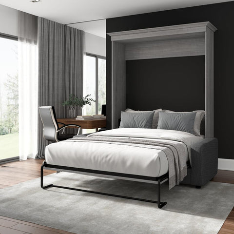 Queen Murphy Bed with Sofa (78W)
