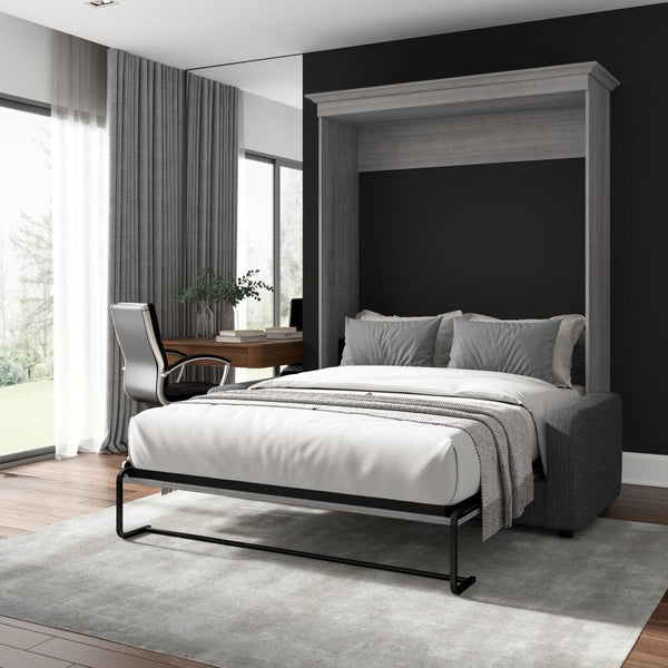 Grand lit escamotable avec canapé (78L)