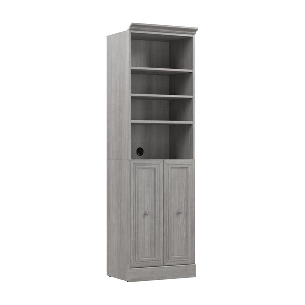 Traditional Closet System with Shelves & Doors, 25W x 20D