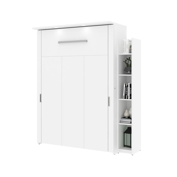 Lit escamotable deux places (double) avec étagère (69L)