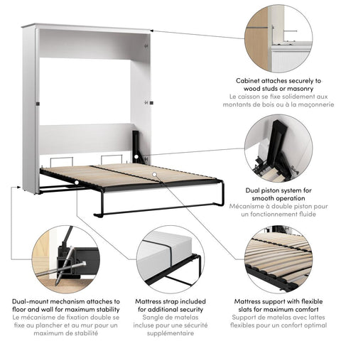 69W Queen Murphy Bed