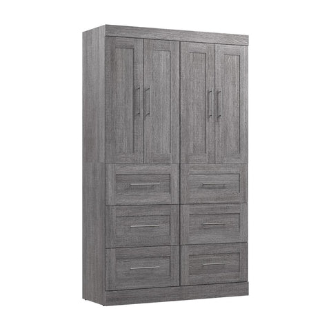 Système de rangement de garde-robe 50L avec tiroirs