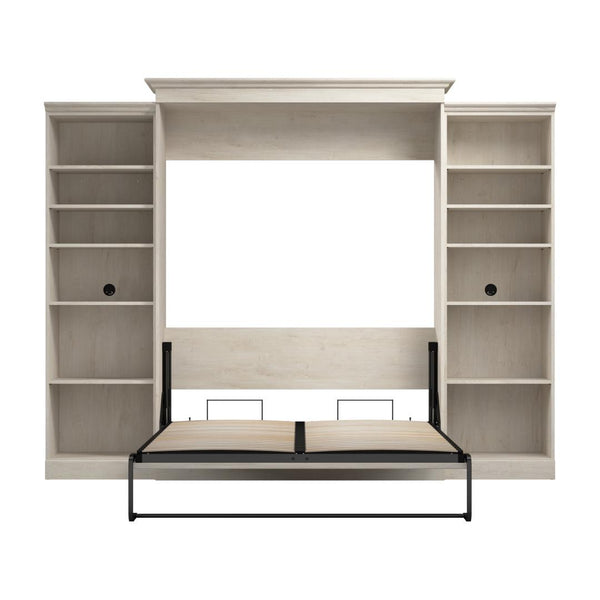 Grand lit escamotable et 2 organisateurs de garde-robe (115L)