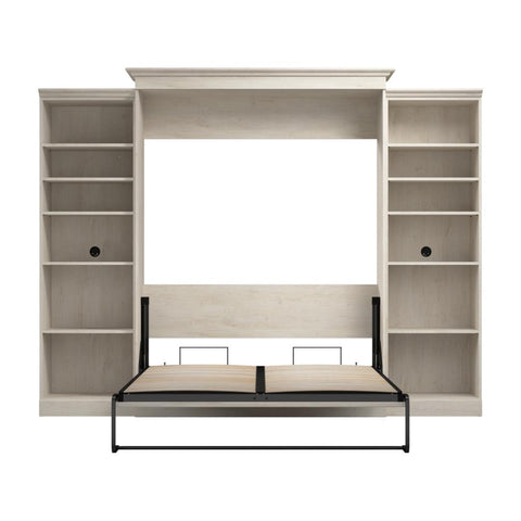 Grand lit escamotable et 2 organisateurs de garde-robe (115L)