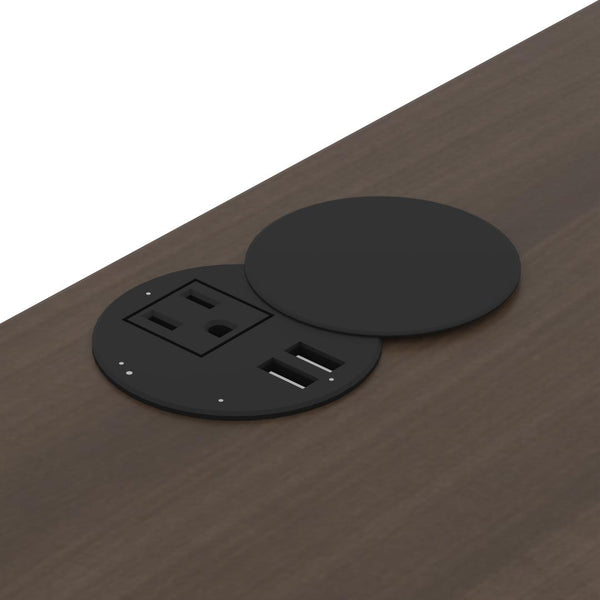 72W L-Shaped Electric Standing Desk