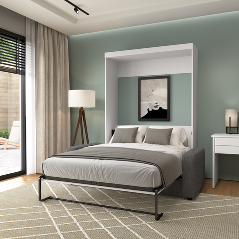 Full Murphy Bed with Sofa (73W)