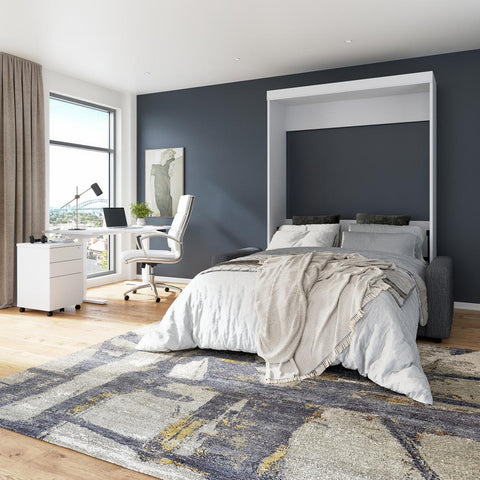 Grand lit escamotable avec canapé (78L)