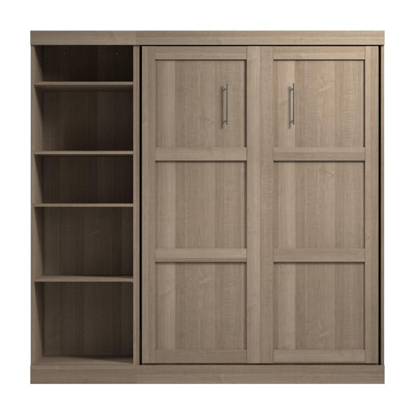 Full Murphy Bed with Shelving Unit (84W)