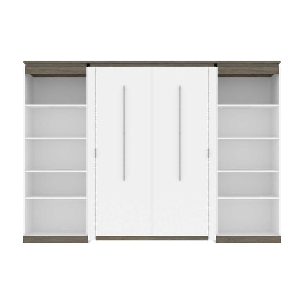 Full Murphy Bed with Shelves (120W)