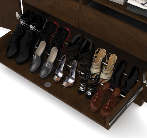 49W Wardrobe with Pull-Out Shoe Rack