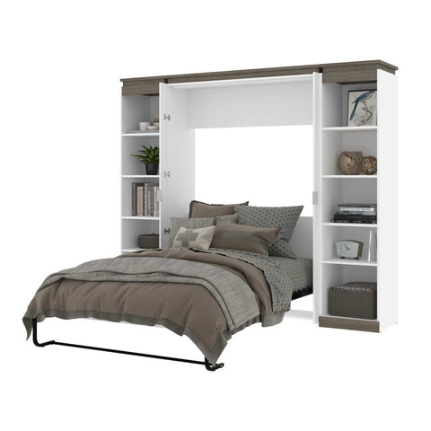 Full Murphy Bed with Shelves (100W)