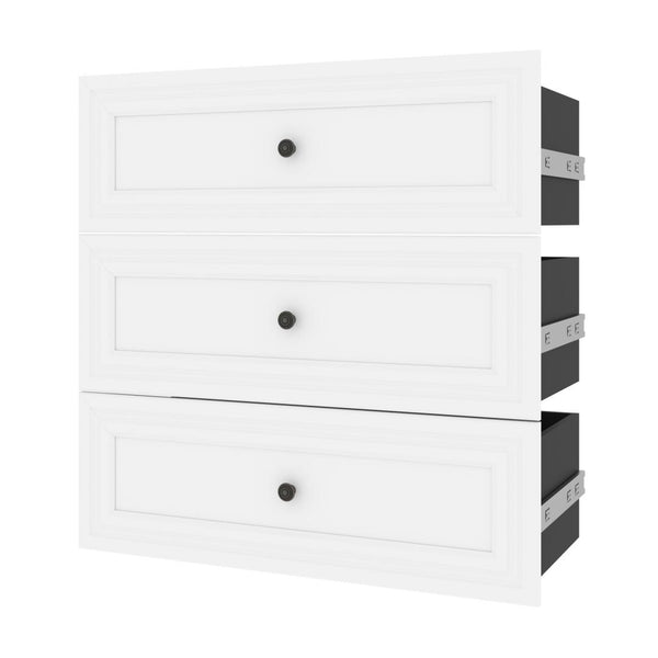 3 Drawer Set for Versatile 36W Closet Organizer