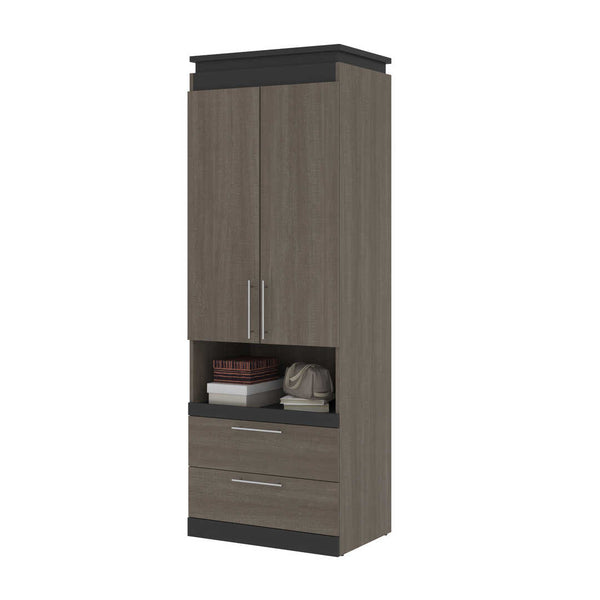 30W Storage Cabinet with Pull-Out Shelf