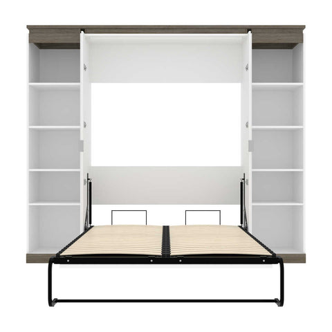 Full Murphy Bed with Shelves (100W)