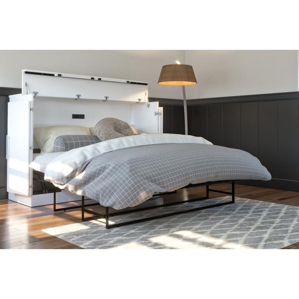 67W Queen Cabinet Bed with Mattress