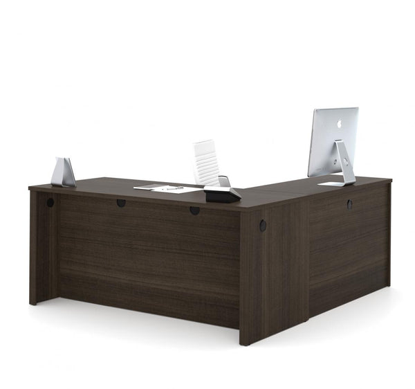 L-Shaped Desk with Pedestal