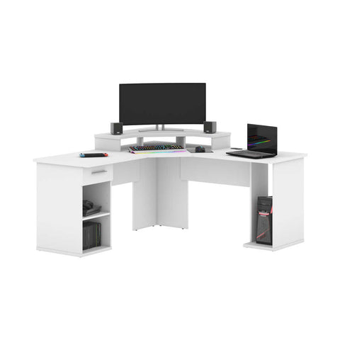 66W L-Shaped Corner Gaming Desk