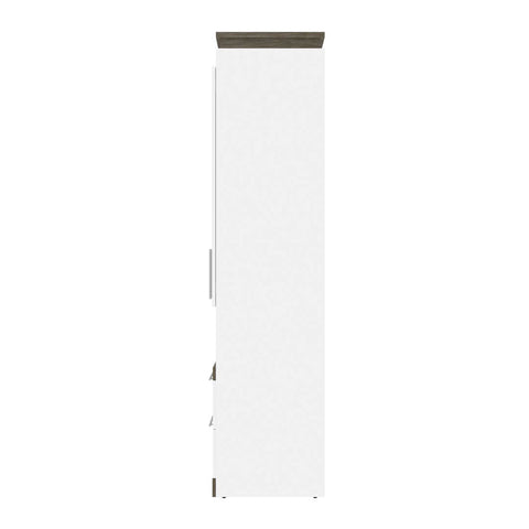 30W Storage Cabinet with Pull-Out Shelf
