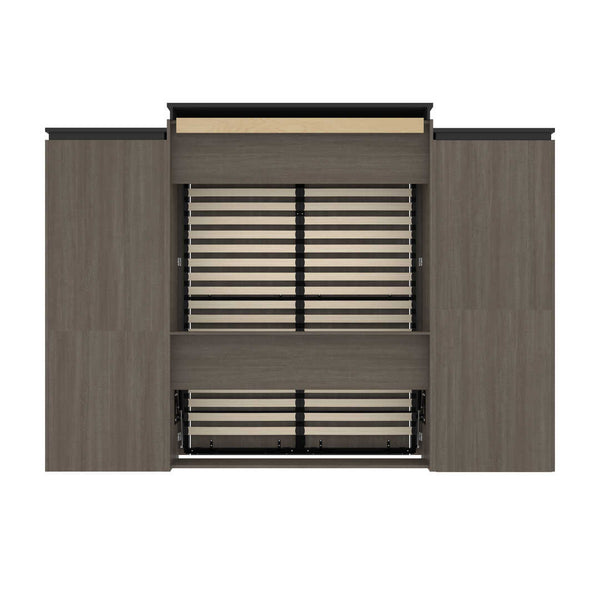 Queen Murphy Bed and Multifunctional Storage with Drawers (125W)