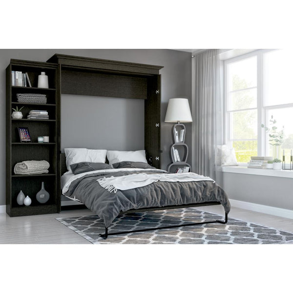 Queen Murphy Bed with Shelves (92W)