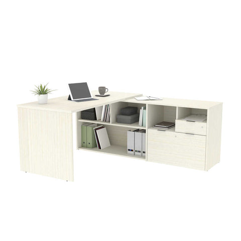 72W L-Shaped Desk