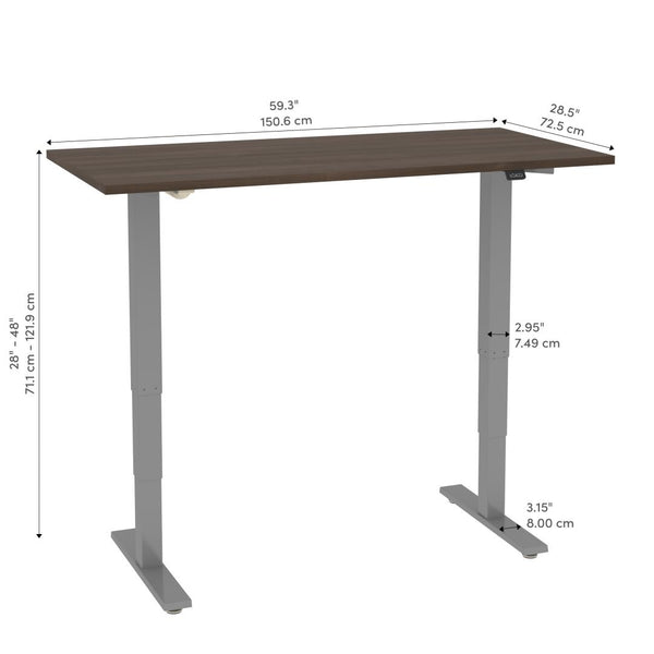 60W x 30D Electric Standing Desk