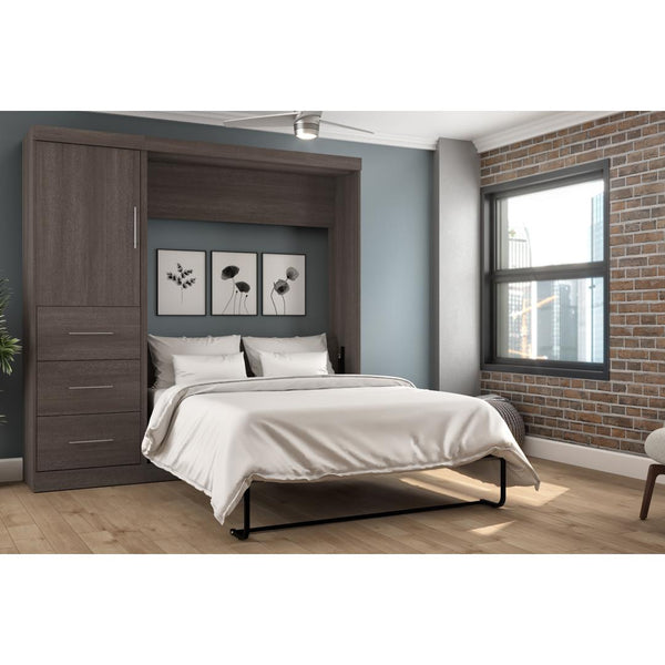 Full Murphy Bed with Wardrobe (84W)