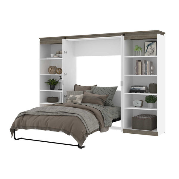 Full Murphy Bed with Shelves (120W)