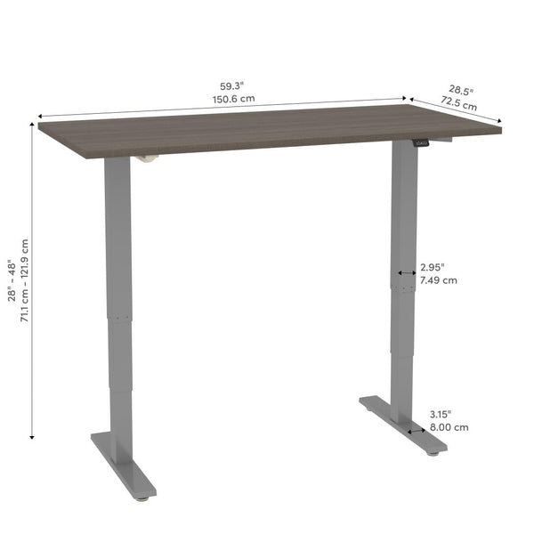 60W x 30D Electric Standing Desk