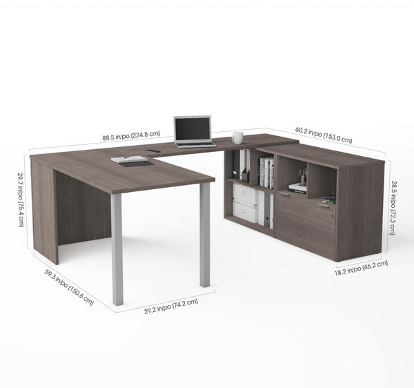 61W U-Shaped Executive Desk