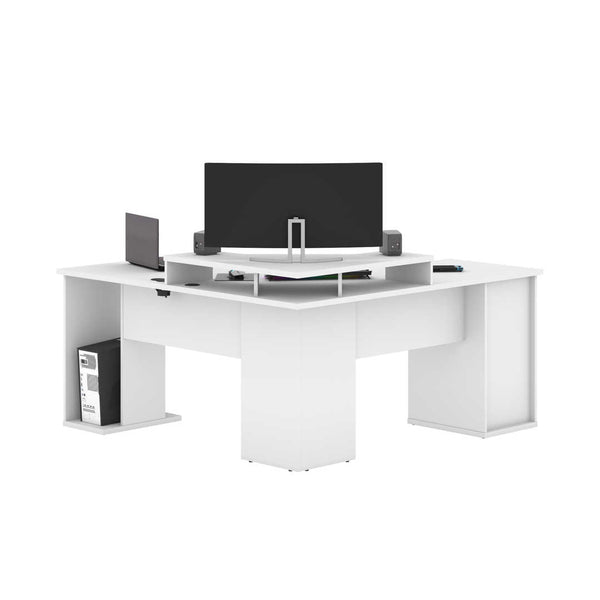 66W L-Shaped Corner Gaming Desk