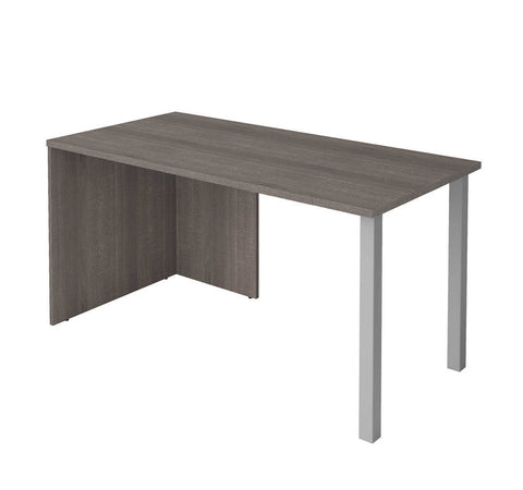 60W Table Desk with Two Metal Legs