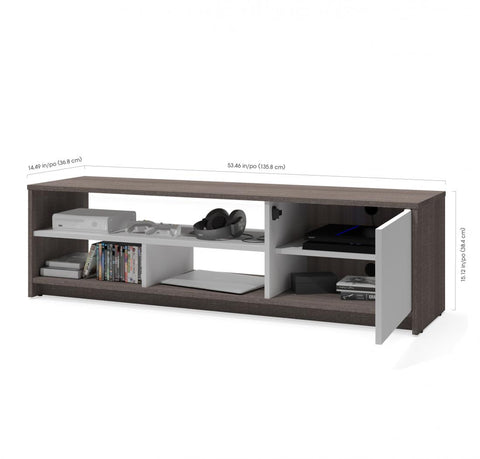 TV Stand with Shelving Unit