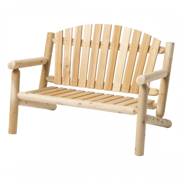 White Cedar 2 Settees and Coffee Table Set